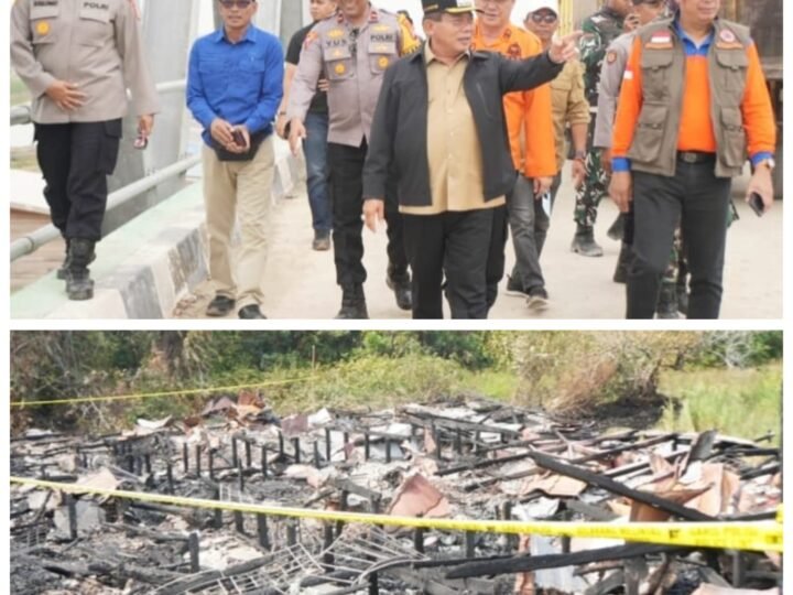 Karhutla hingga Sekolah Terbakar, Bupati Kapuas Turun Langsung ke Lapangan