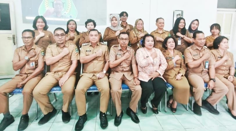 Santoso Resmi Jabat Kepala Disparbudpora Kapuas, Wabup Minta Lanjutkan Program dan Hadirkan Inovasi