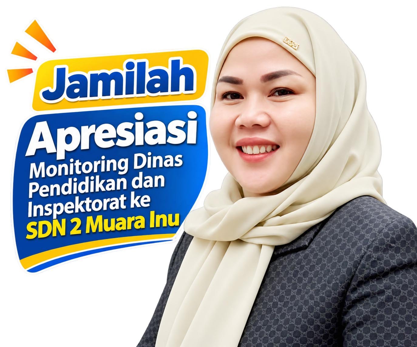 Jamilah Apresiasi Monitoring Pendidikan ke SDN 2 Muara Inu, Dorong Tindak Lanjut Sarana Sekolah