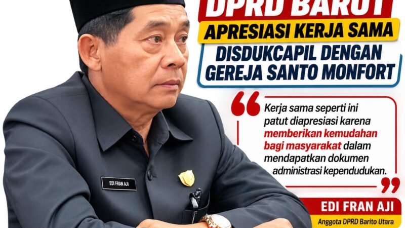 DPRD Barut Apresiasi Kolaborasi Disdukcapil dan Gereja Santo Monfort Perluas Layanan Akta Perkawinan