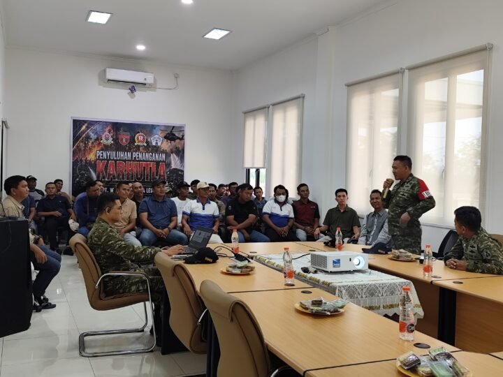 Dansesko TNI Dorong Kolaborasi Cegah Karhutla di Kalteng