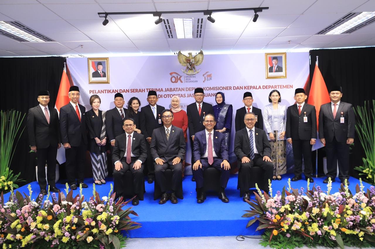 Hadapi Mandat Baru BMKS, OJK Perkuat Organisasi dan Lantik Tujuh Pejabat