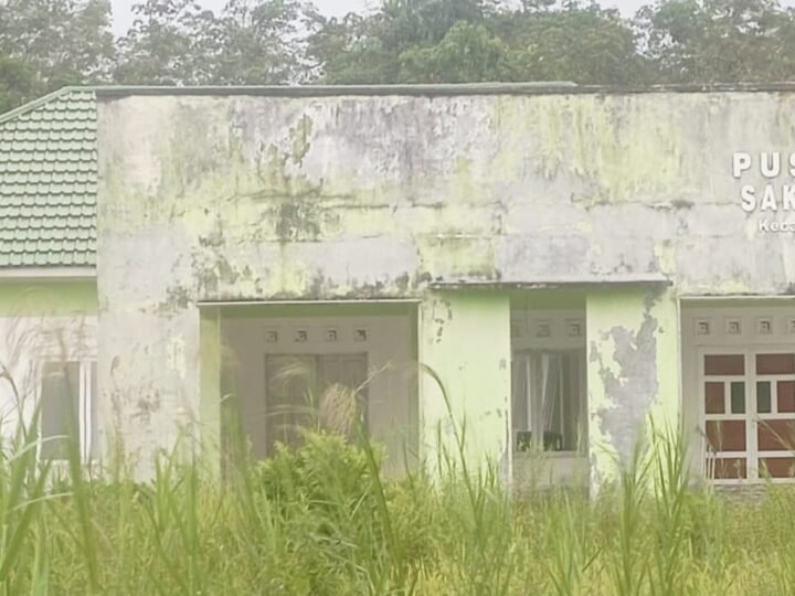 Puskesmas Saka Tamiyang Terlantar, Bangunan Terbengkalai di Tengah Harapan Pelayanan Kesehatan