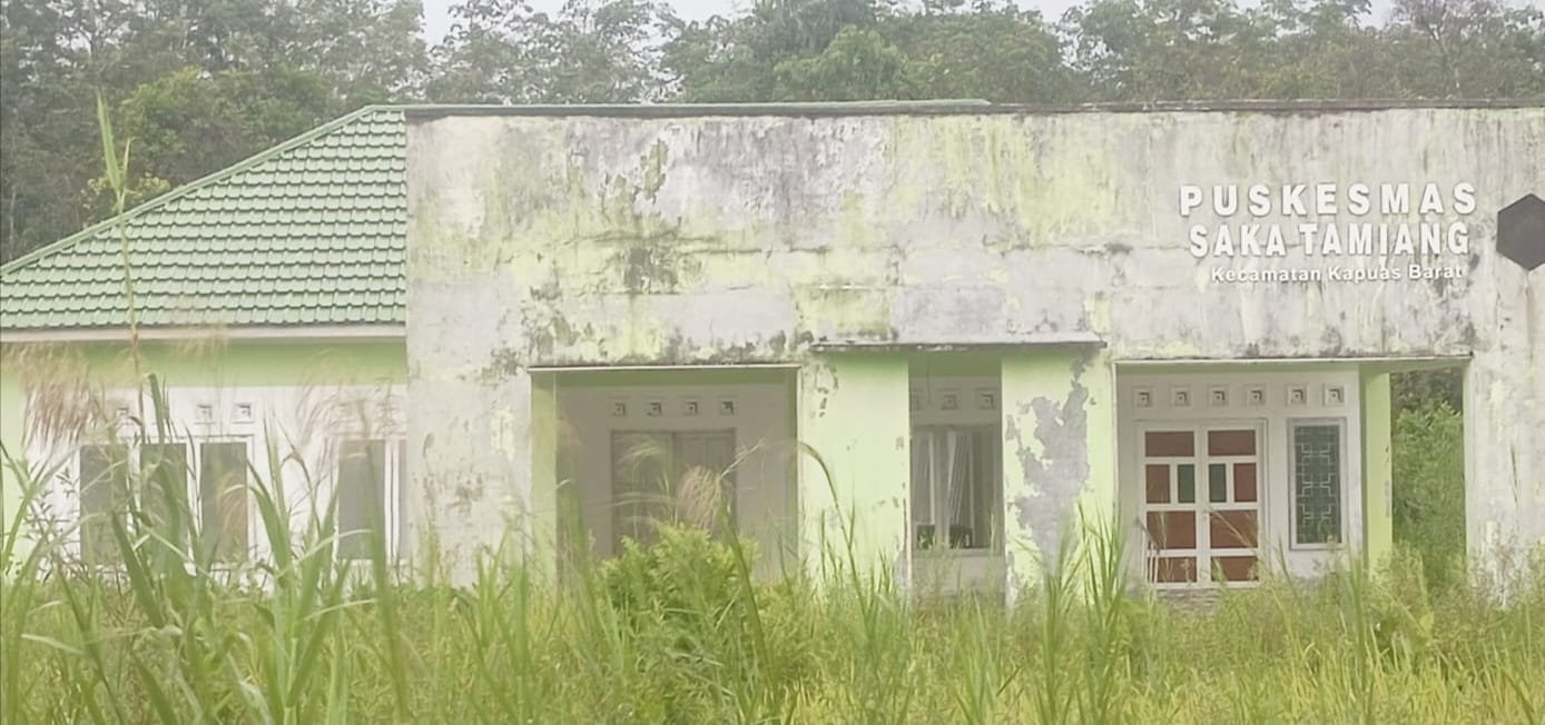 Puskesmas Saka Tamiyang Terlantar, Bangunan Terbengkalai di Tengah Harapan Pelayanan Kesehatan