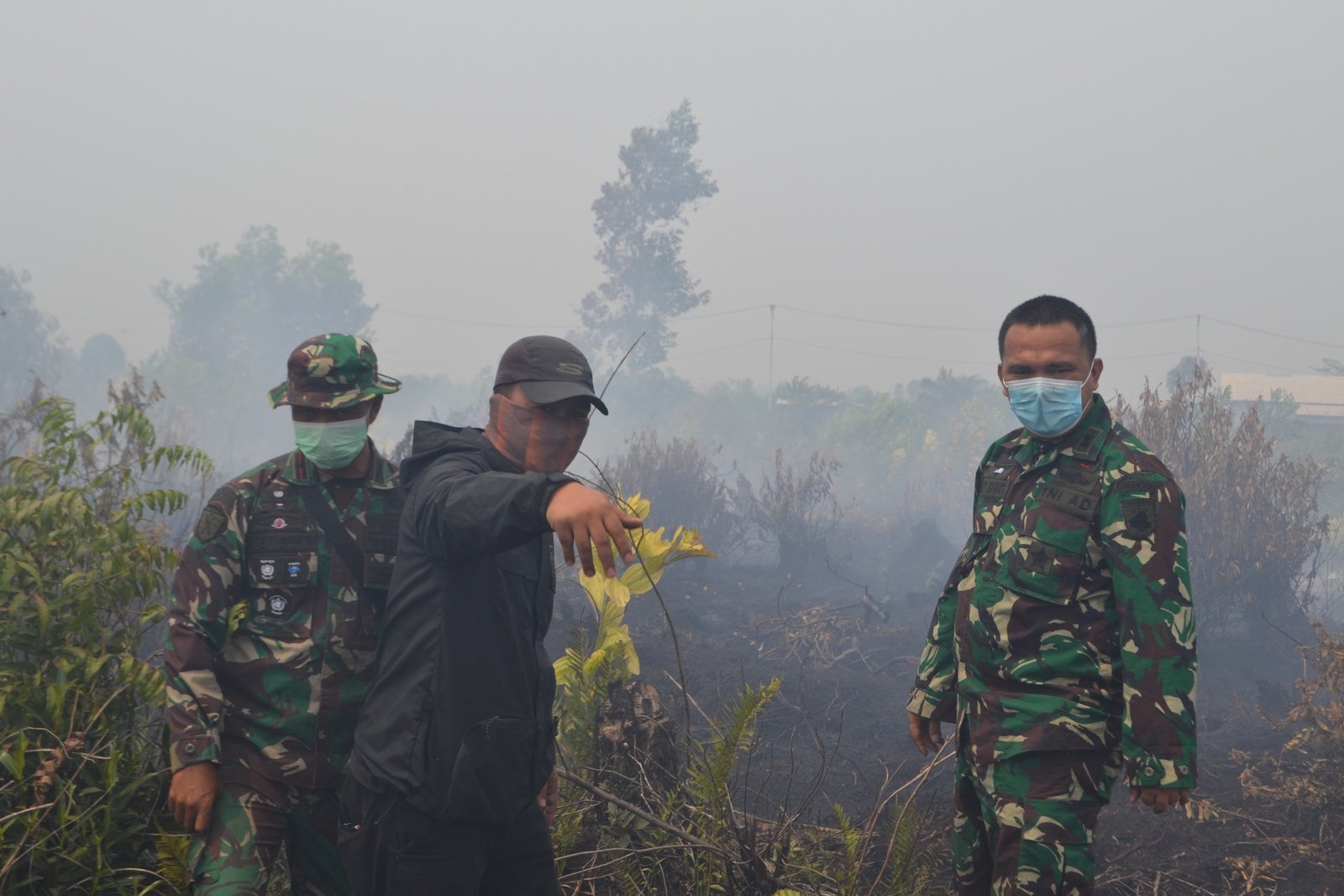 Kesehatan Personel Jadi Perhatian Saat Penanganan Karhutla di Taba Kalasa