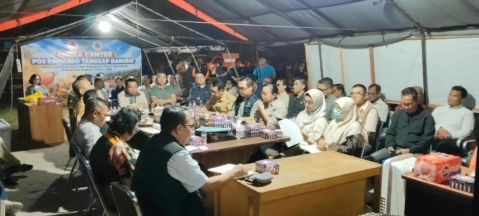 Kapuas Perpanjang Status Tanggap Darurat Karhutla dan Kekeringan hingga Dua Pekan