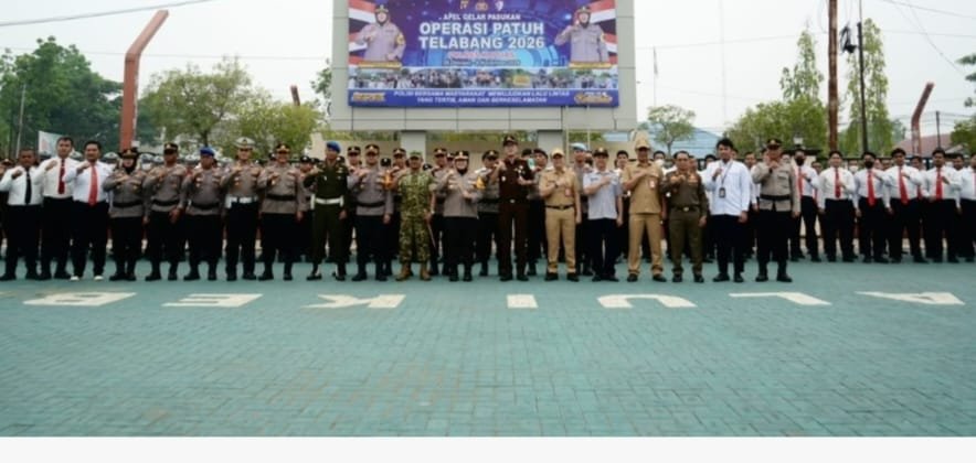 Septedy Hadiri Apel Operasi Patuh Telabang 2026, Kecelakaan Lalu Lintas di Kalteng Naik 10,4 Persen