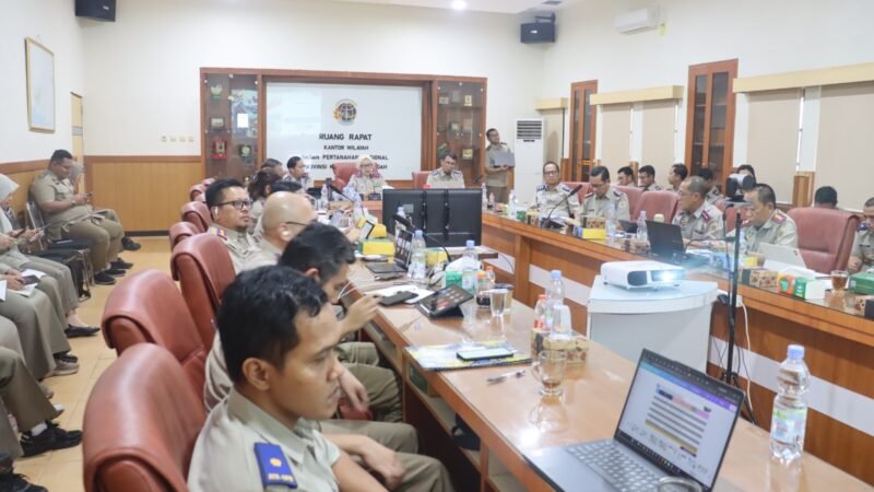 BPN Kalteng Perkuat Sinergi untuk Tingkatkan Kualitas Layanan Pertanahan