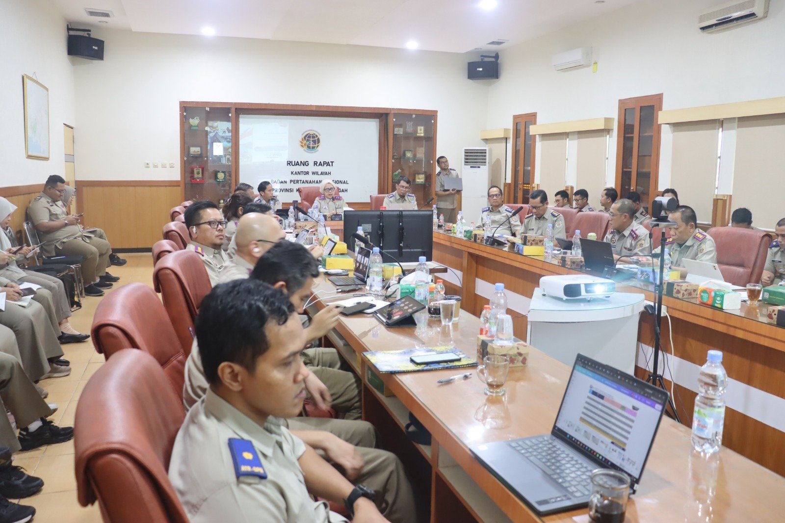 BPN Kalteng Perkuat Sinergi untuk Tingkatkan Kualitas Layanan Pertanahan