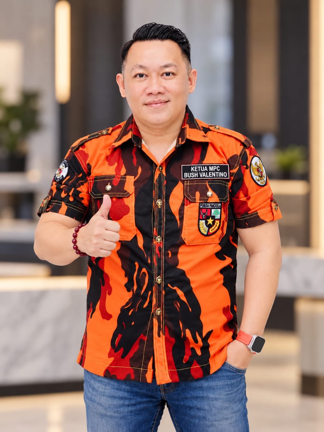 Ketua MPC Bush Valentino Ucapkan Selamat HUT TNI Ke-81