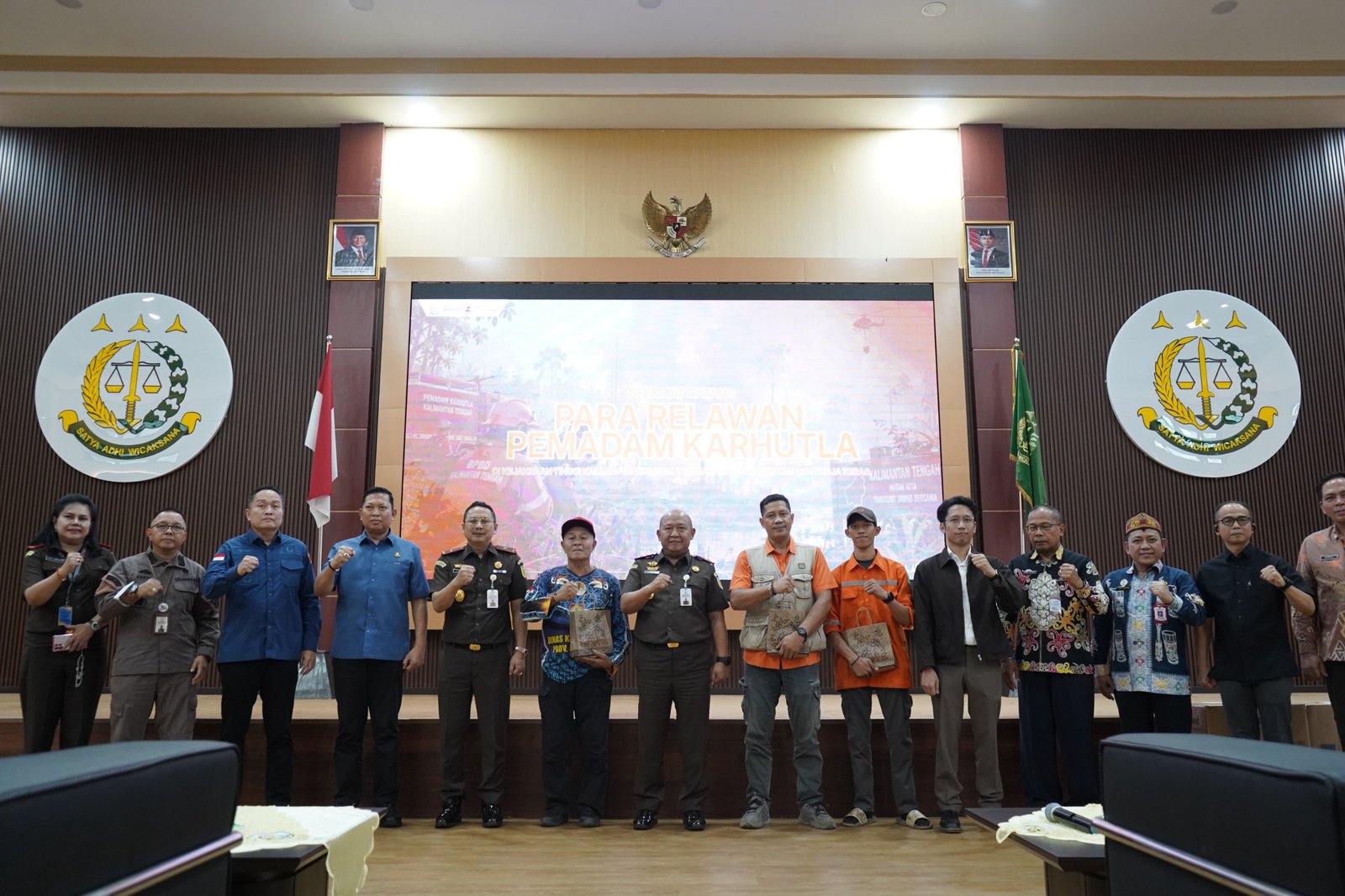 Dedikasi Relawan Karhutla Kalteng Dapat Apresiasi, Kesehatan Mereka Jadi Perhatian