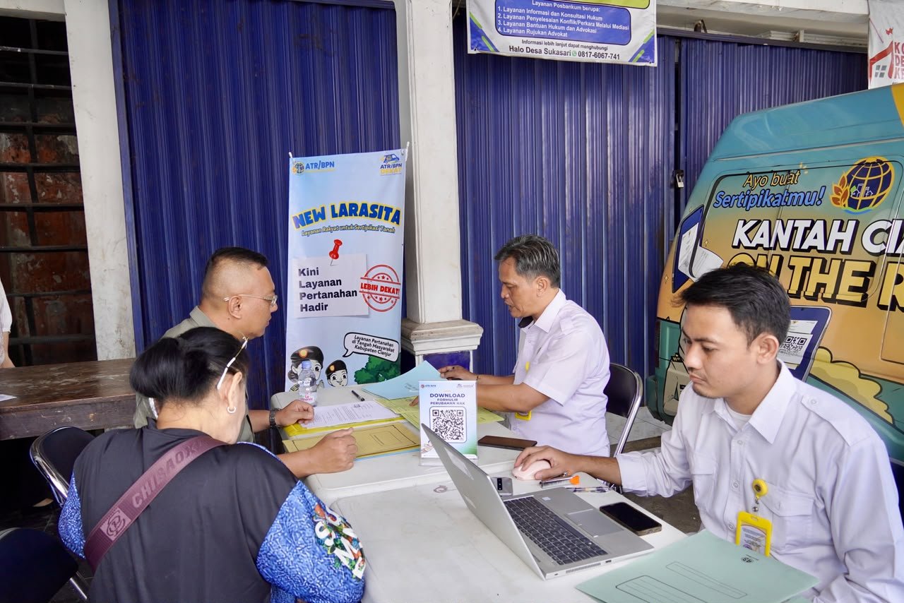 ATR/BPN Dekat Hadir di Desa dan Kecamatan, Warga Lebih Mudah Akses Layanan Pertanahan