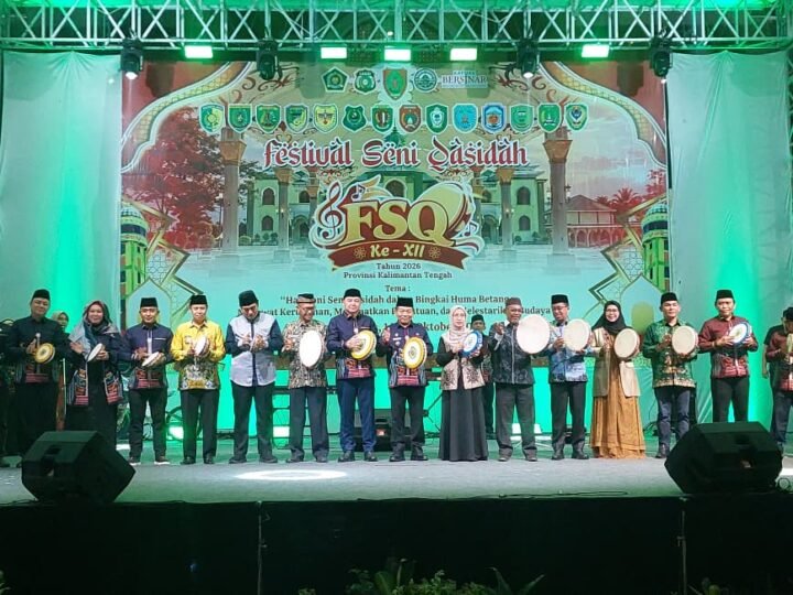 FSQ XII Kalteng Resmi Dibuka di Kapuas, Diikuti 538 Peserta dari 14 Kabupaten/Kota