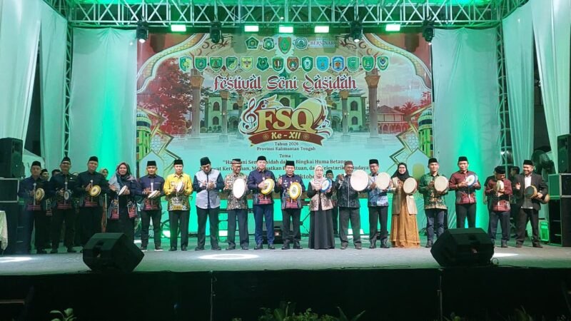 FSQ XII Kalteng Resmi Dibuka di Kapuas, Diikuti 538 Peserta dari 14 Kabupaten/Kota