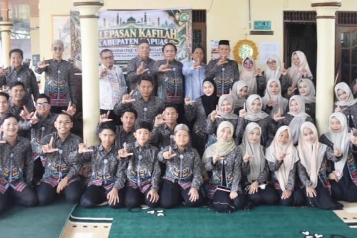 Kafilah Kapuas Dilepas, Target Pertahankan Juara Umum FSQ XII Kalteng 2026
