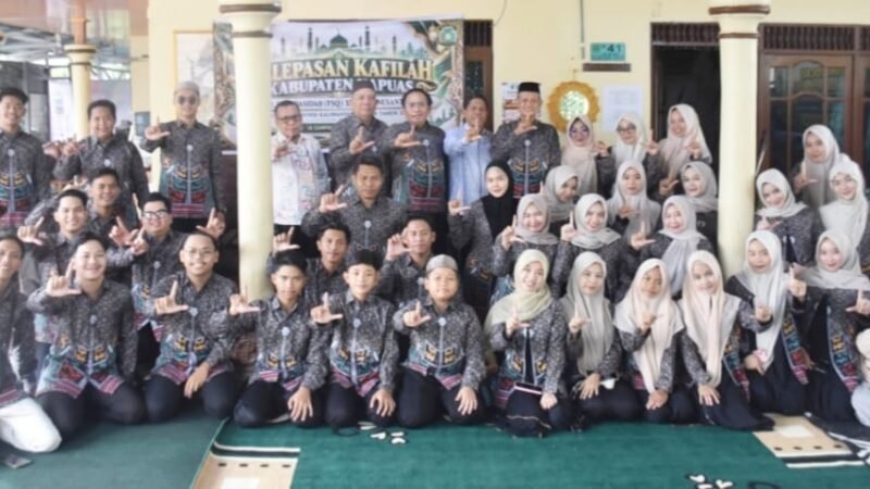 Kafilah Kapuas Dilepas, Target Pertahankan Juara Umum FSQ XII Kalteng 2026