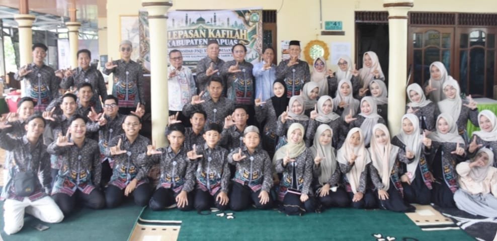 Kafilah Kapuas Dilepas, Target Pertahankan Juara Umum FSQ XII Kalteng 2026