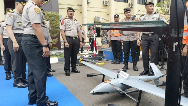 Lindungi Warga dari Ancaman Karhutla, Polda Kalteng Kerahkan 16 Drone