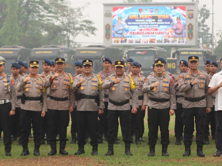 Perkuat Penanganan Karhutla di Kalteng, 75 Personel Brimob Dikerahkan ke Tanjung Puting