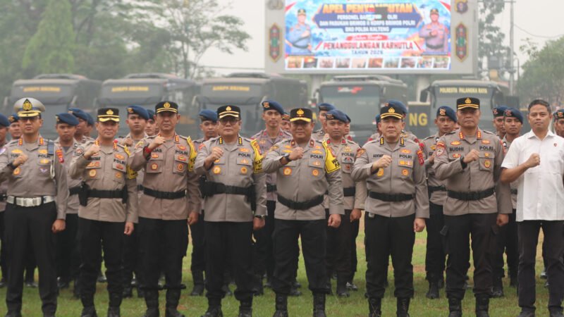 Perkuat Penanganan Karhutla di Kalteng, 75 Personel Brimob Dikerahkan ke Tanjung Puting